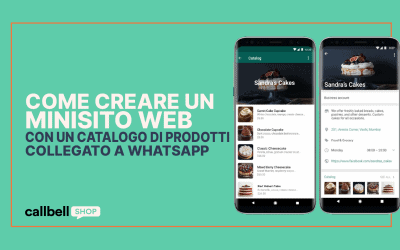 Come creare un micro sito con un catalogo di prodotti collegato a WhatsApp?