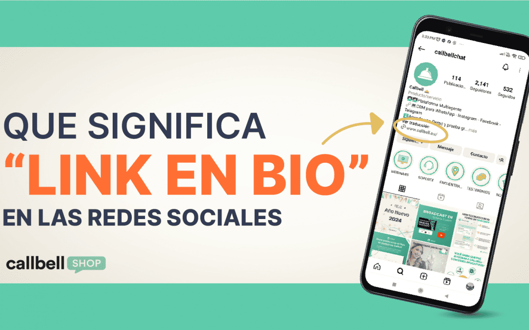 ¿Qué significa “link en bío” en las redes sociales?