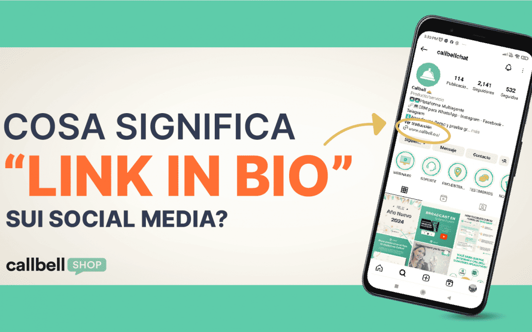 Cosa significa “link in bio” sui social media?