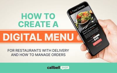 How to create a digital menu for restaurants with delivery and how to manage orders